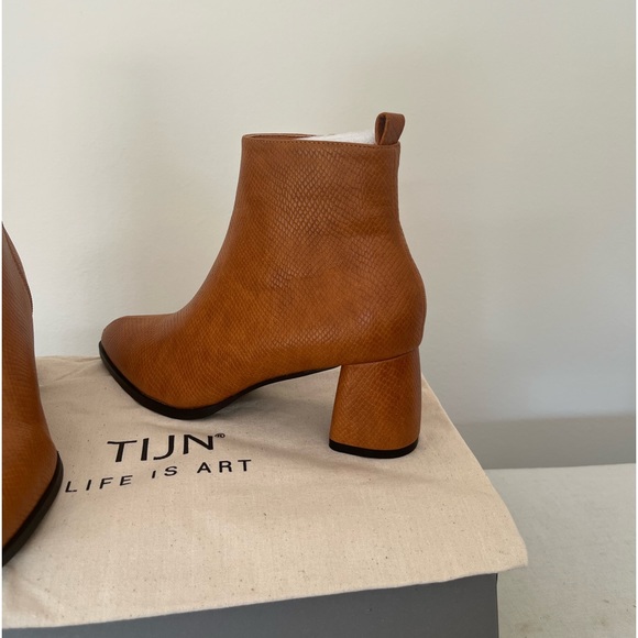 TIJN Selma boots color amber, size 7 - Picture 9 of 11